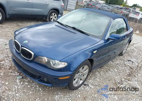 2006 BMW 325Ci from USA, damaged, VIN WBABW334X6PX85079
